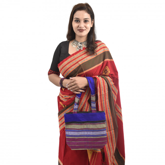 Handmade Traditional ladies Hand Bag from Rabha Tribe of Assam