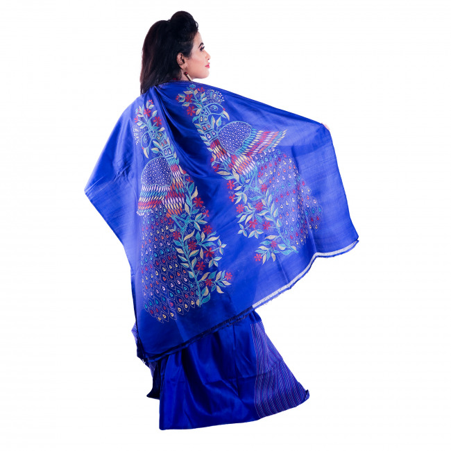 Kantha Silk Saree