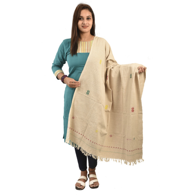 Hand Woven Traditional Shawl By Tribal Artisans of Assam