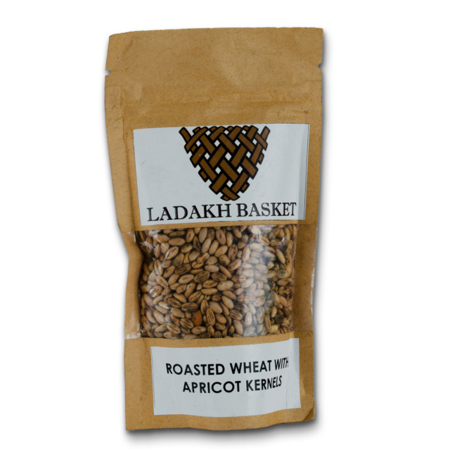 Roasted Wheat with Apricot Kernel (120gm)