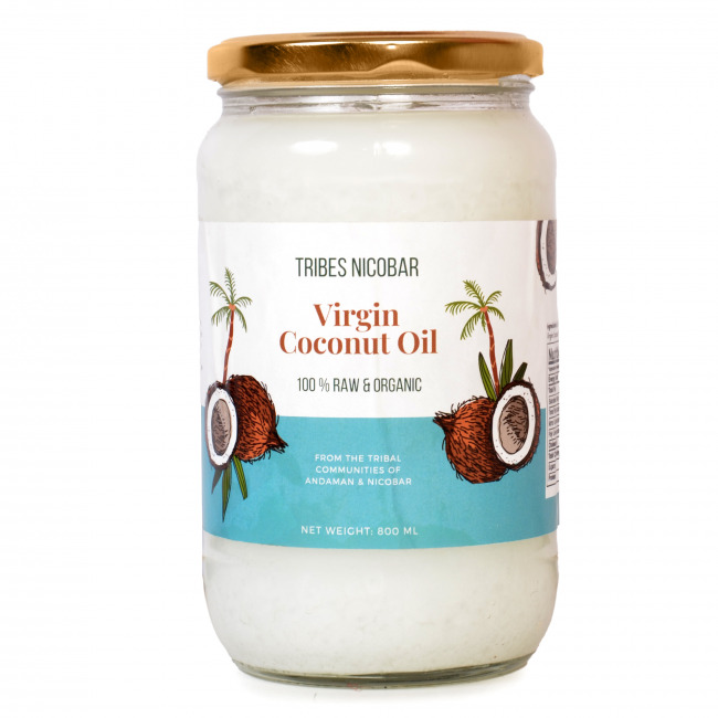 Tribes India Organic Virgin Coconut Oil “ 800 ml