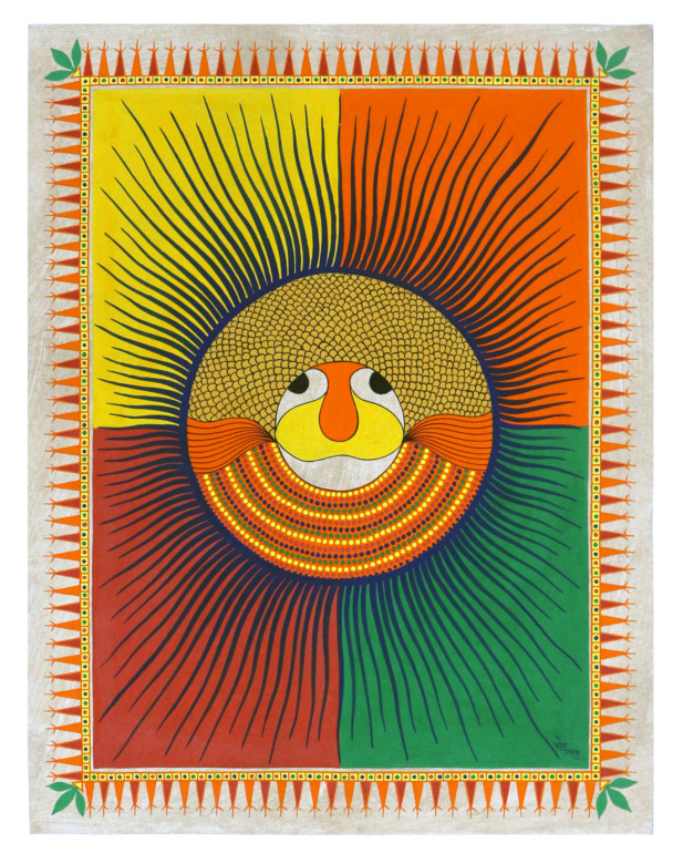 Tribes India Exclusive Hand Made Pithora Paper Painting “ Gujarat
