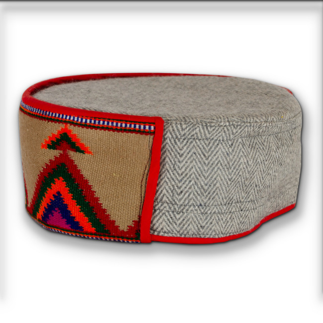 Hanwoven Design Woolen Cap