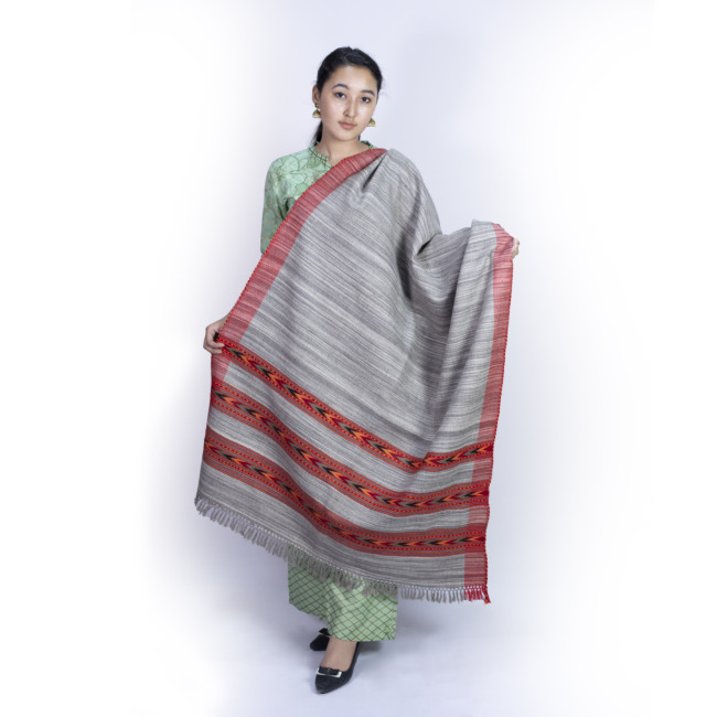 Handspun 3 Patti Doru Stole Brown