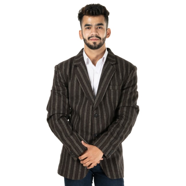 Handloom Woolen Coat Gents - 42