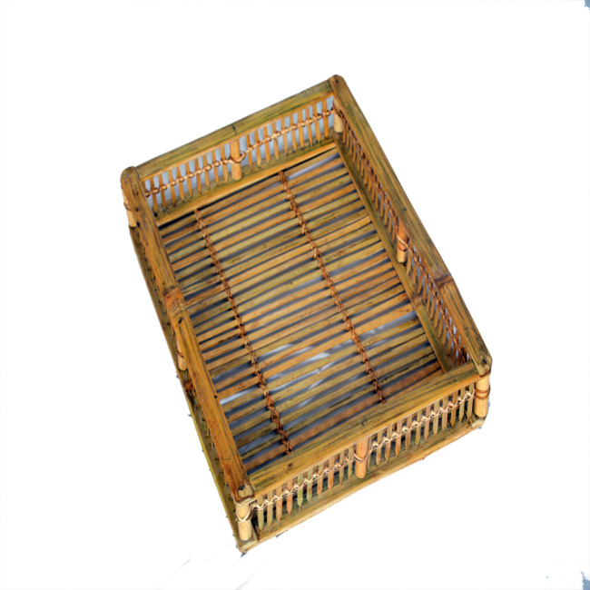 Handcrafted Bamboo Tray – Eco-Friendly Tribal Artistry | Tribes India