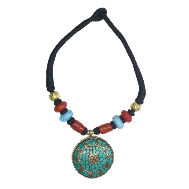 Tribes India Handcrafted Designer Black Strand Necklace