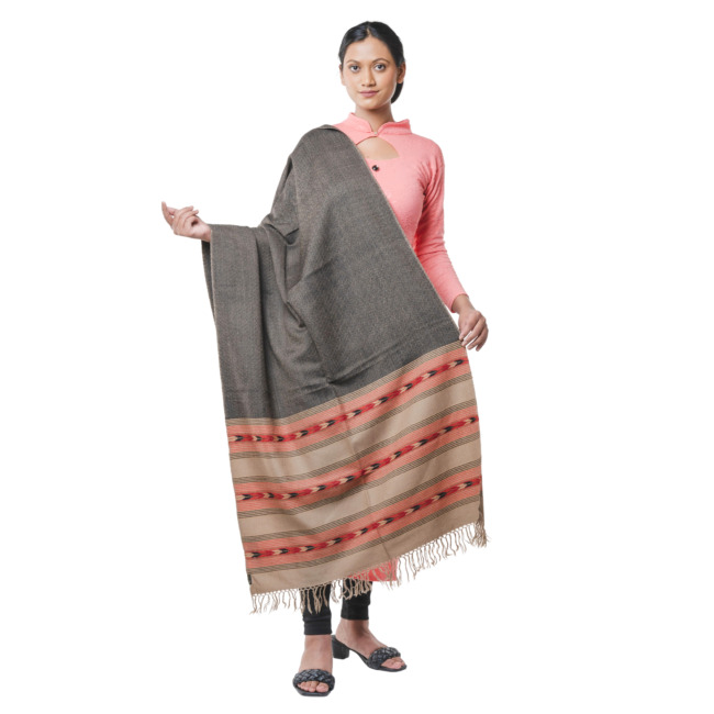 Handwoven Stole Teen Katu