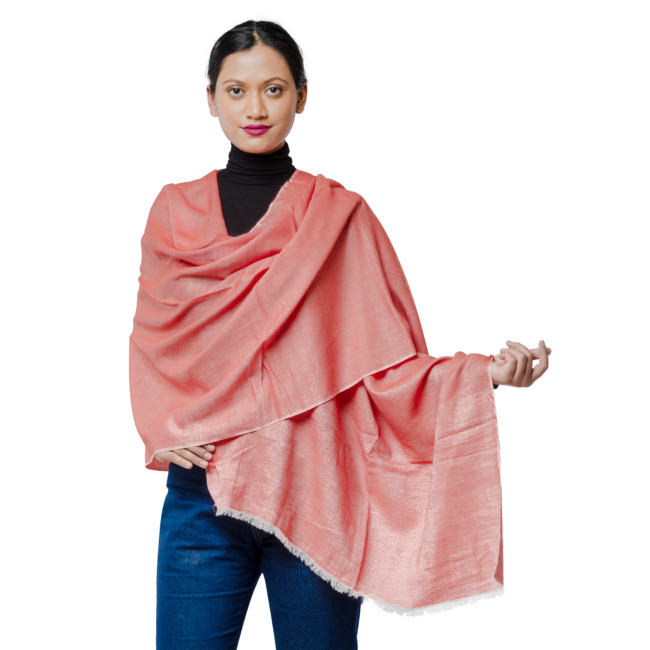 Handwoven Stole Pure Cotton Plain