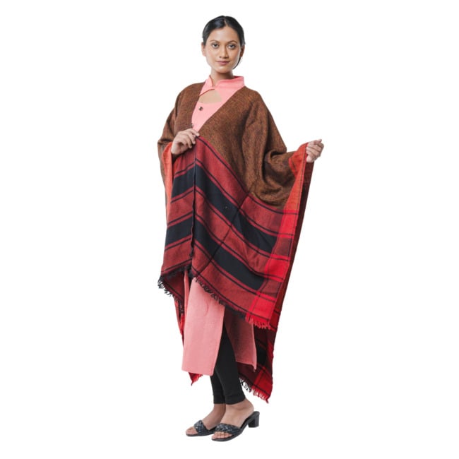 Handwoven Pounchoo Stripe
