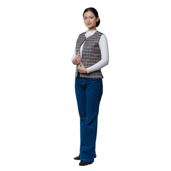 Handwoven Ladies Sheep Woolen Multicolor Shawl (Copy)
