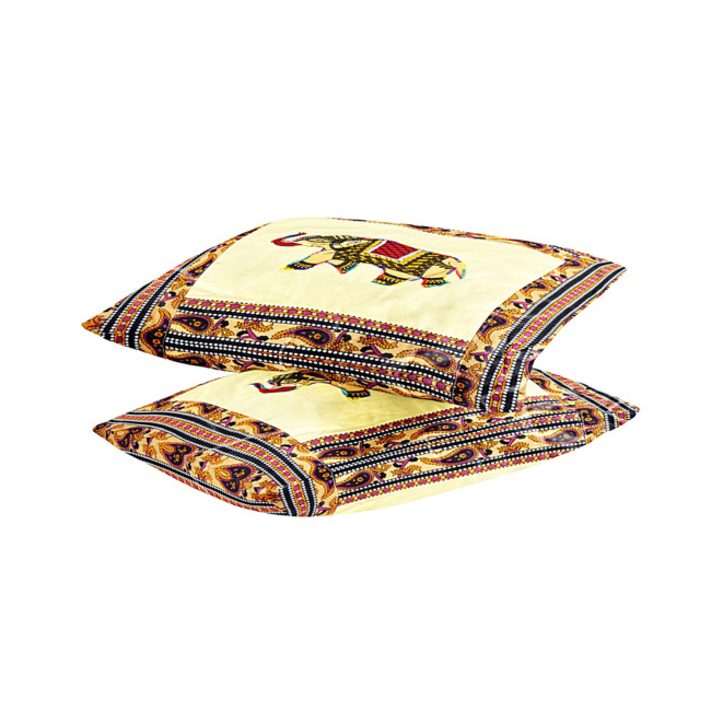 Tribes India Single Square Cushion Covers 16X16