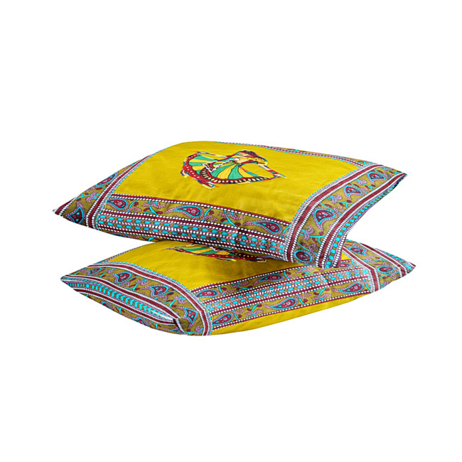 Tribes India Single Square Cushion Covers 16