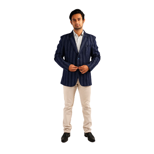 Handloom Woolen Lining Coat
