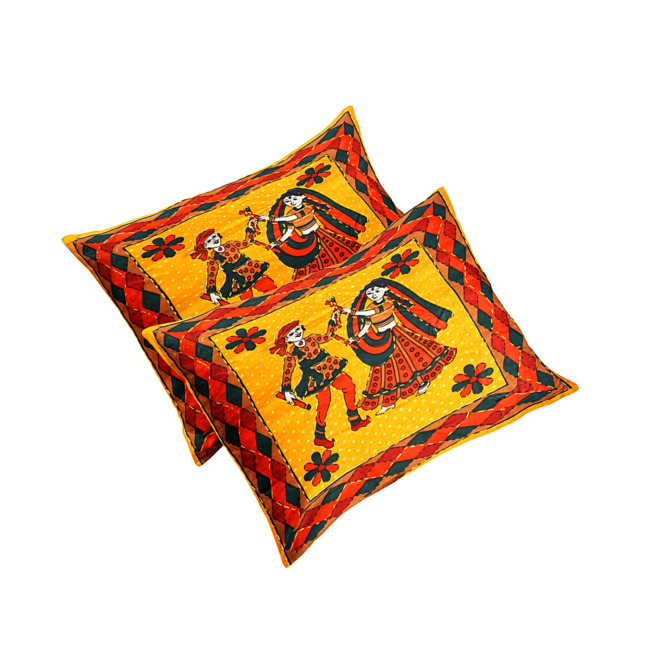 Tribes India Single Square Handmade Cushion Covers 16 X 16