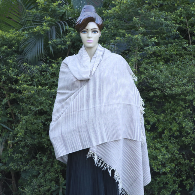 Plain Shawl Hand Spun