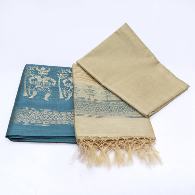 Laies Silk Salwar Suit 3 pcs