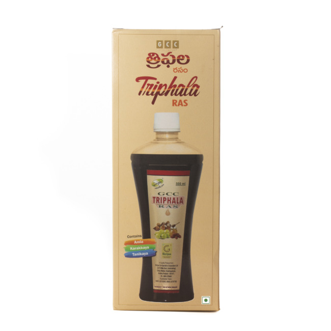 Tribes India Organic Triphala Ras Herbal Juice 500Ml