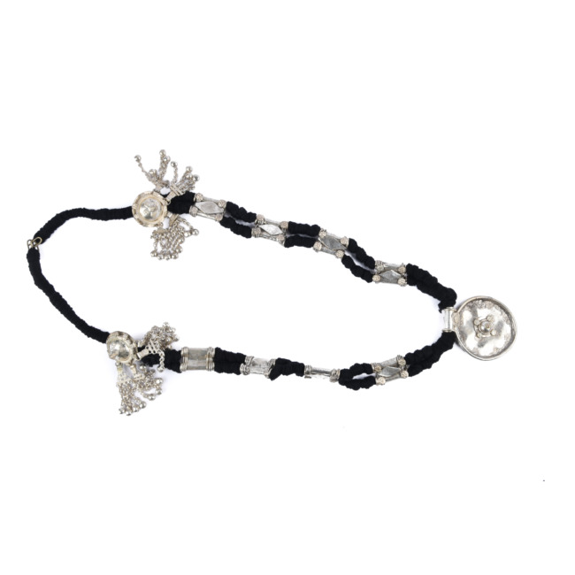 Tribes India Handmade Pachhala Peteer Haar/Necklace