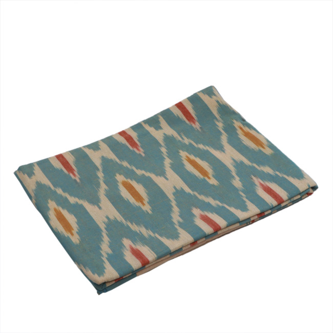 Pochampally Ikkat Single BedSheet without pillow covers
