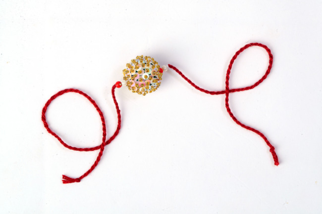 Handmade Sequence Rakhi