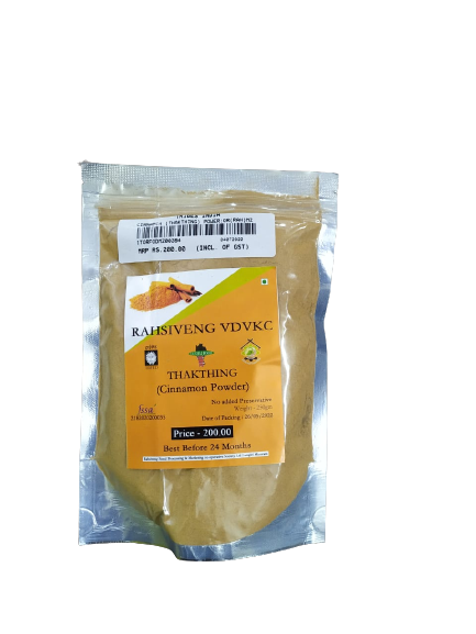 Dried Cinnamon Powder from the Hills of Mizoram (250 Grams)