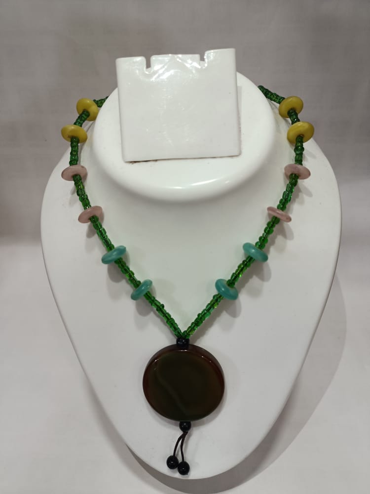 Handwoven Locket Padam Mala