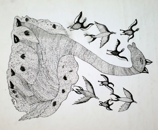 Tribes India Handmade warli Paper Painting