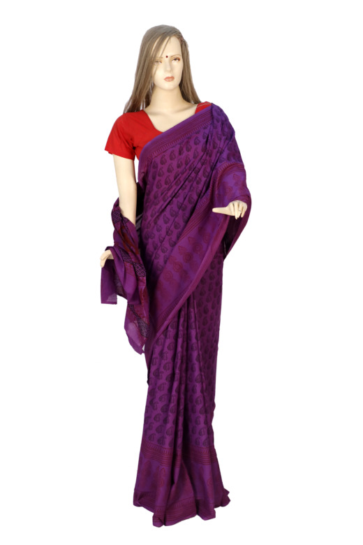 Tribes India Cotton Bagh Saree