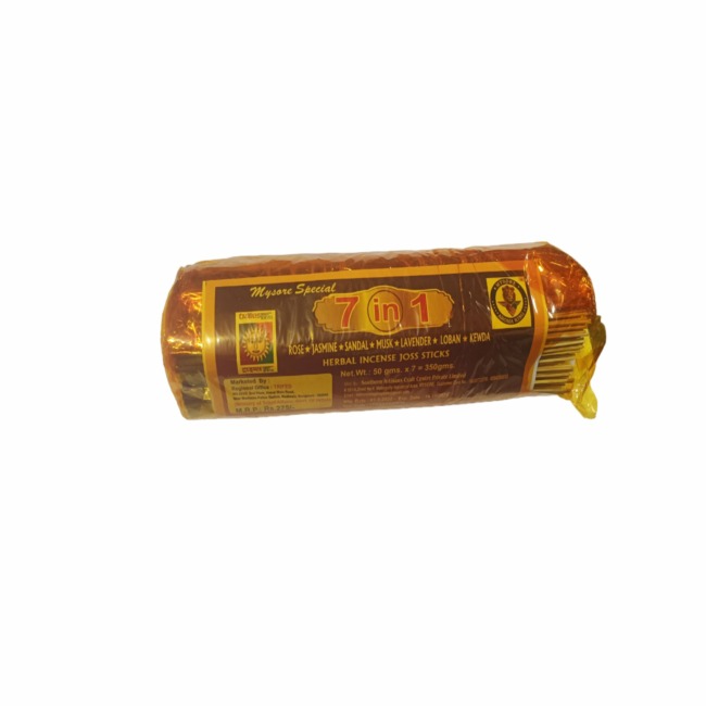Mysore Special 7 in 1 Herbal Incense Joss Sticks