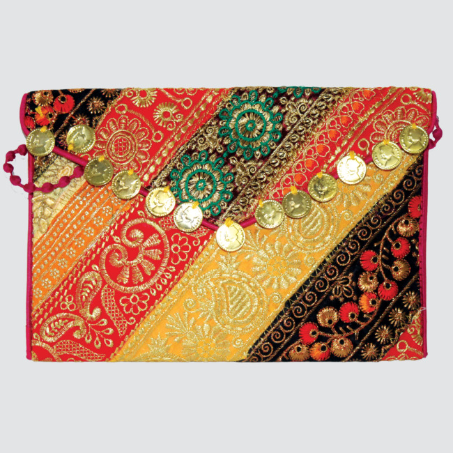 Handmade Antique Coin Purse : G&A(Padhar) GJ (PVTG)