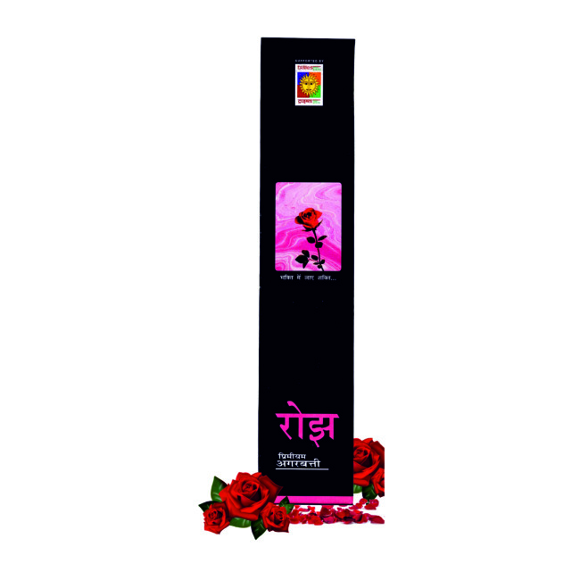Tribes India Rose Premium Incense Stick - Agarbatti For Puja, Meditation & Festival