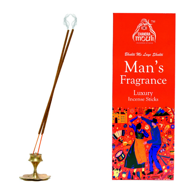 Tribes India Manâ€™s Fragrance Luxury Incense Stick - Agarbatti For Puja, Meditation & Festival