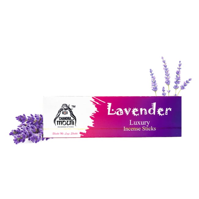 Tribes India Lavender Luxury Incense Stick - Agarbatti For Puja, Meditation & Festival