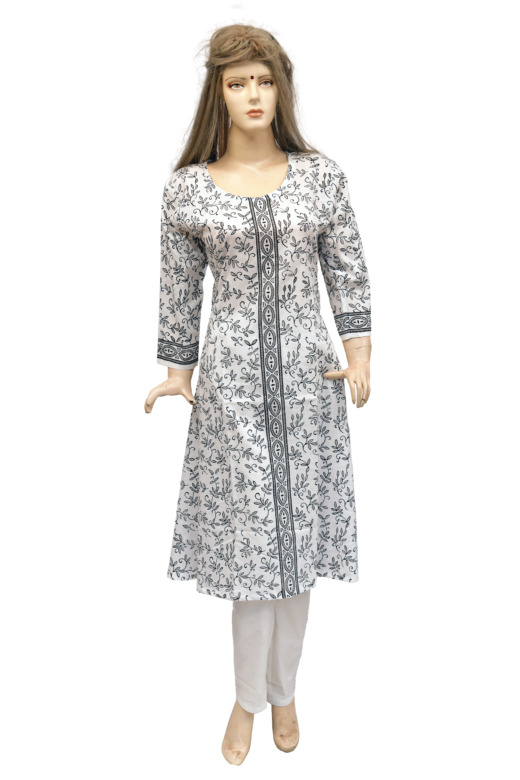TRIBES INDIA PRINTED DESIGNER KURTI TX