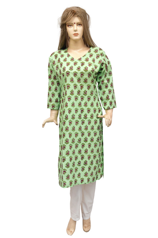 TRIBES INDIA PRINTED DESIGNER KURTI TX