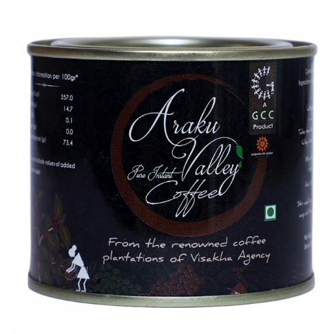 Tribes India Araku Valley 100% Pure Instant Coffee 50gm