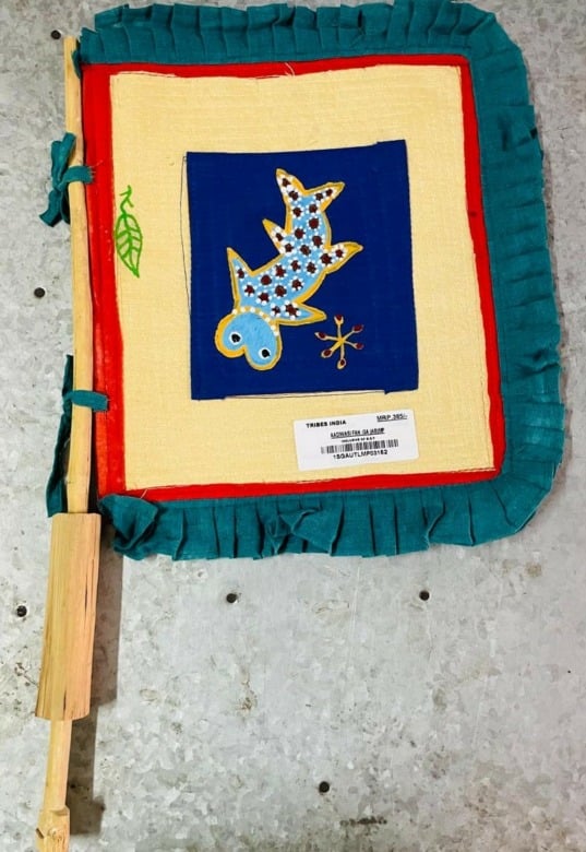 Hand-Held Fan Tribal Pankha