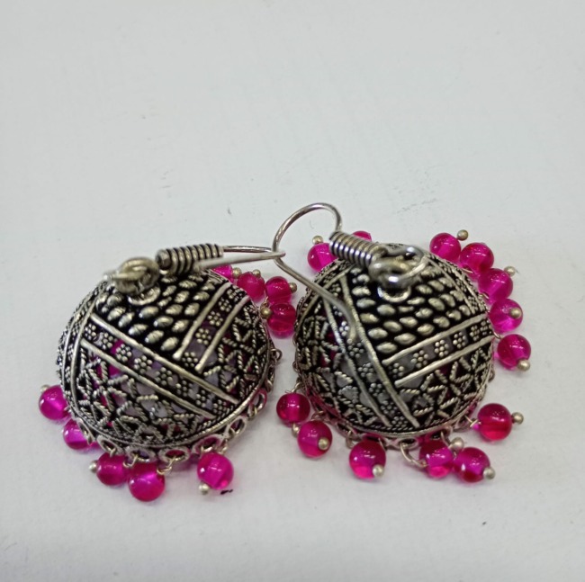 Tribes India Earring Jhumka Big(MULTI-DESIGN AND COLOR)