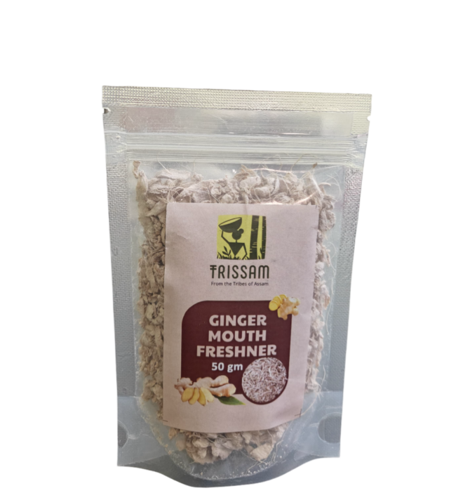 Organic Ginger Mouth Freshner 50gms pkt