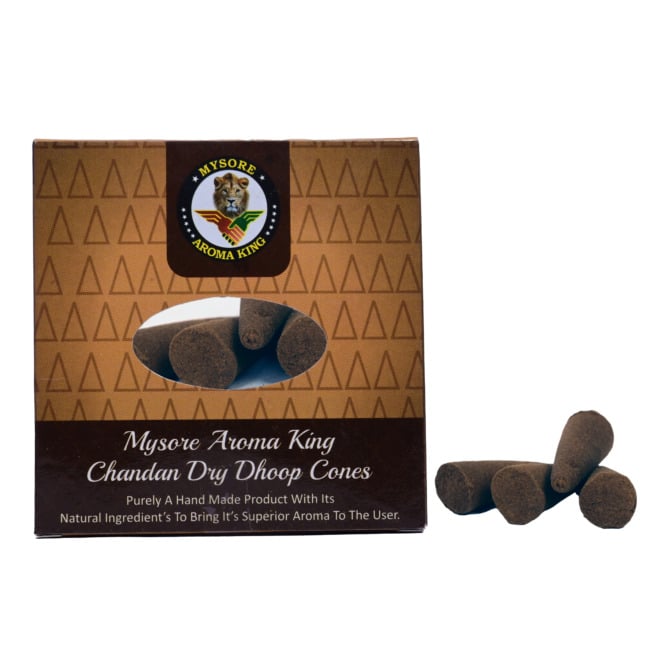 Mysore Sandal Dhoop Cones (100 Grams)