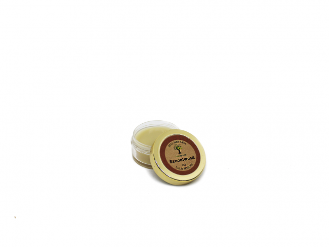 Beeswax Solid Perfume (Sandalwood) - Tribes India