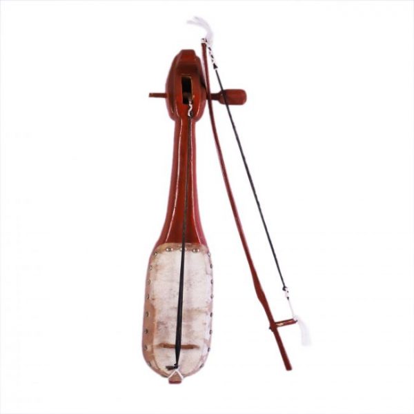 Handcrafted Wooden Banam Music Instrument - Tribes India