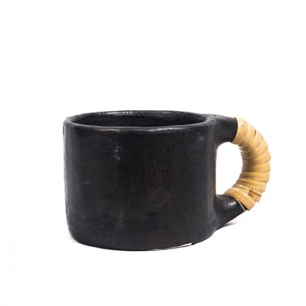 Traditional Longpi Black Pottery Coffee Cup - Tribes India