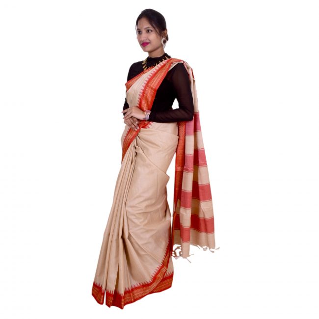 Hand Block Print Pure Kosa Silk Sarees | Chhattisgarh handlooms | Silk Mark  Certified | #sare - YouTube
