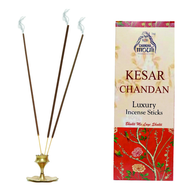 Tribes India Sandel (Kesar Chandan) Luxury Incense Stick – Agarbatti ...